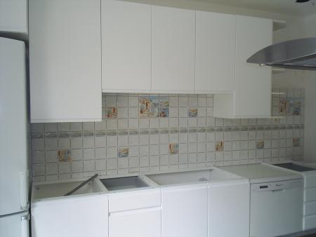 le carrelage de la cuisine...